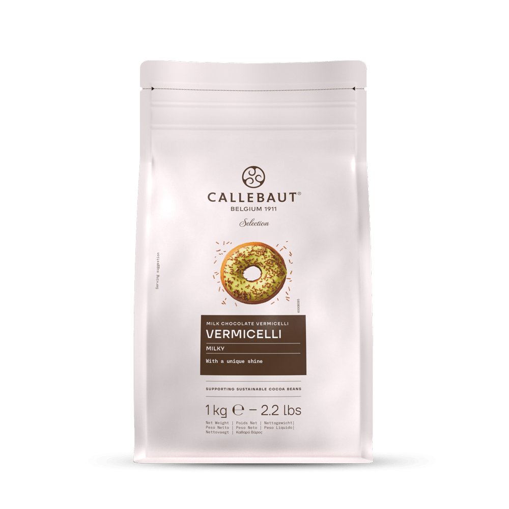 Granulado Vermicelli de Chocolate ao Leite 1Kg - Callebaut
