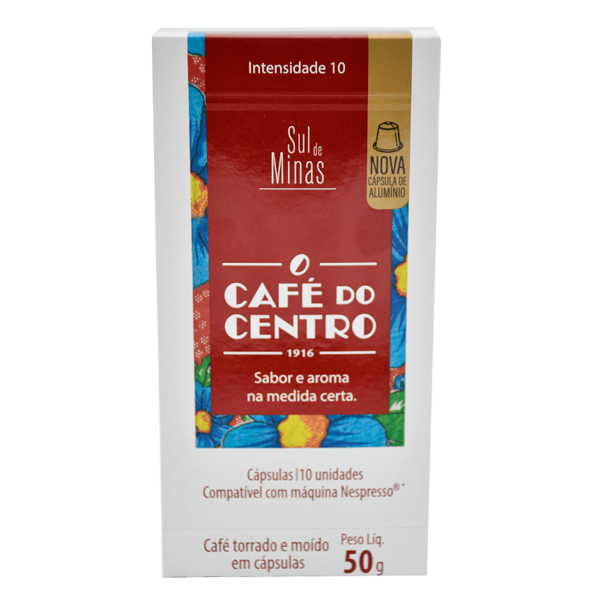 Cápsula Origem Sul de Minas - 10un - Café do Centro
