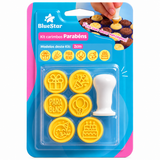 Kit Carimbos Parabéns - Amarelo - 2cm - Blue Star