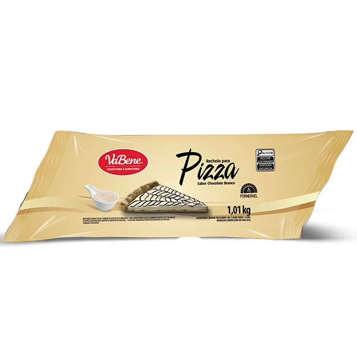 Recheio Chocolate Branco - 1,01kg - Vabene