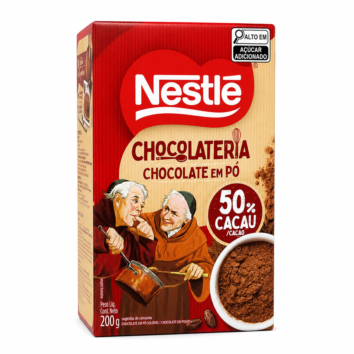 Chocolate em Pó 50% Cacau Chocolateria 200g - Nestlé