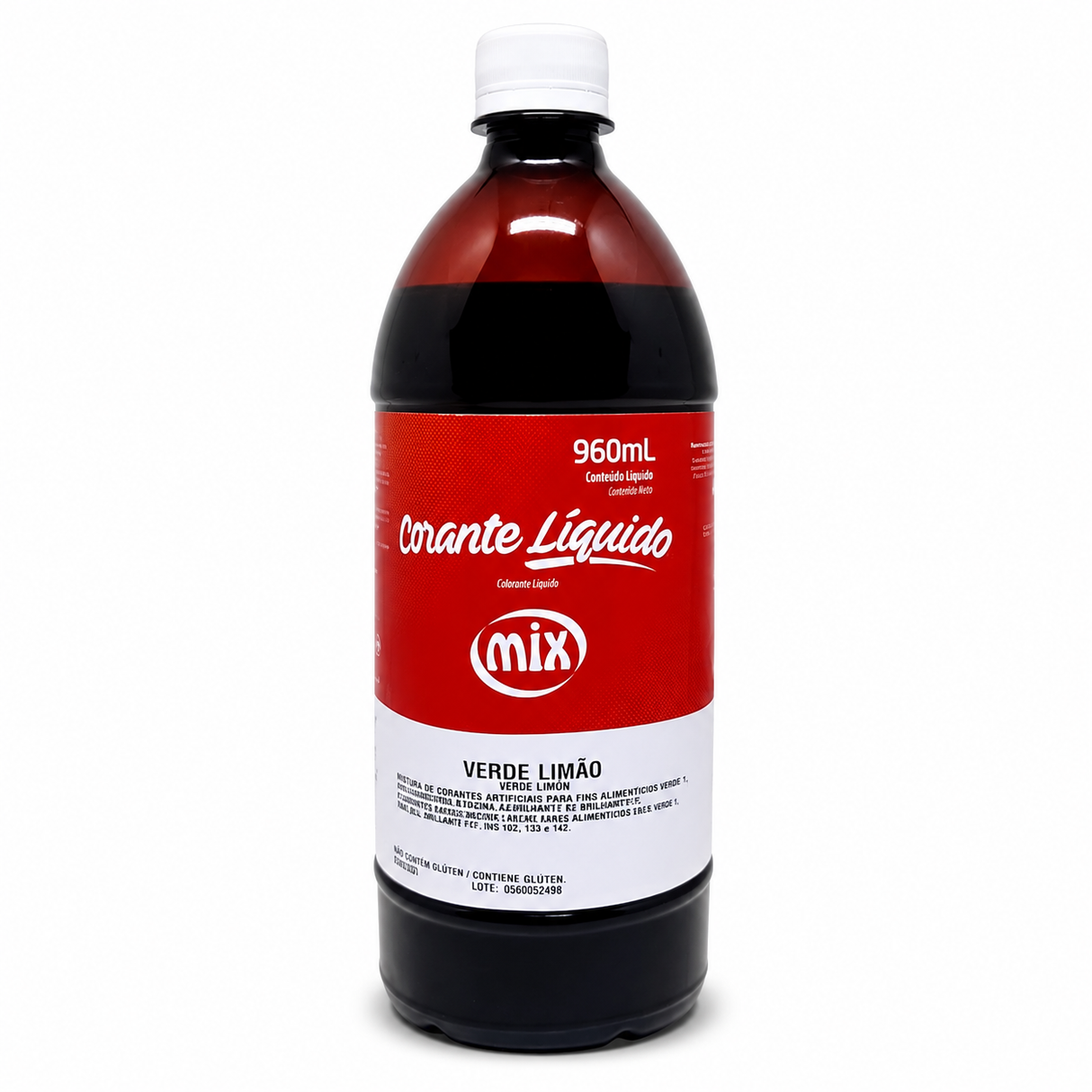 Corante Verde Limão - 960ml - Mix