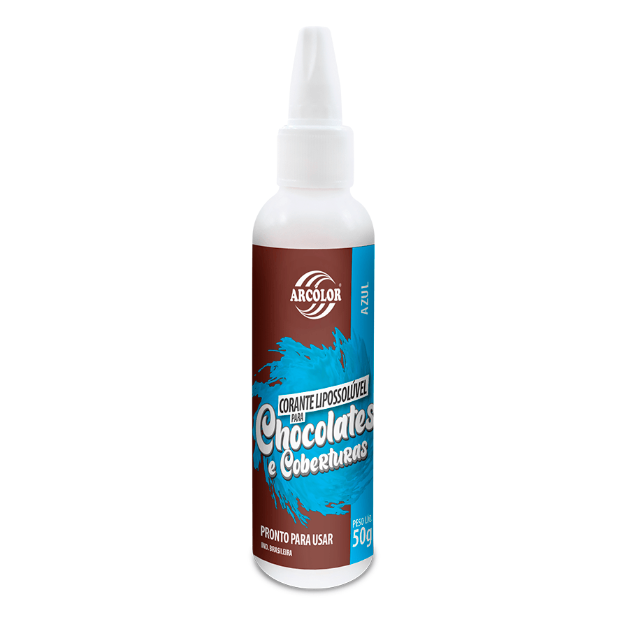 Corante para Chocolate Azul 50g - Arcolor