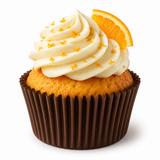 Forminha Forneável Mini Cupcake Marrom - 45un - Ultrafest