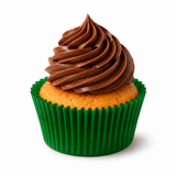 Forma Forneável Mini Cupcake - Verde - 45un - Ultrafest