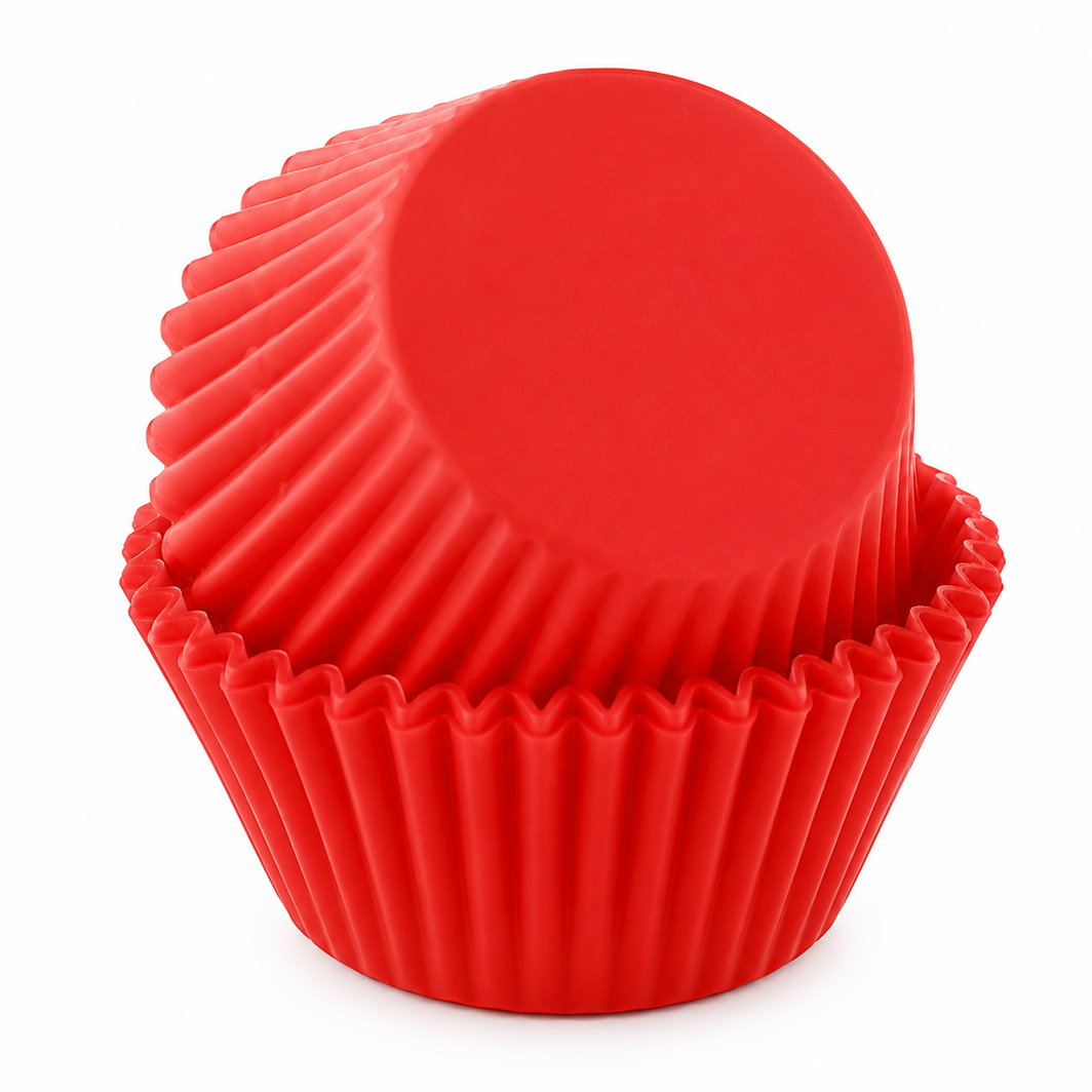 Forminha Greasepel Mini Cupcake Vermelha N.02 - com 45un - Mago