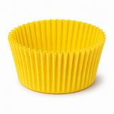 Forma Forneável Mini Cupcake Amarela - 45un -  Ultrafest