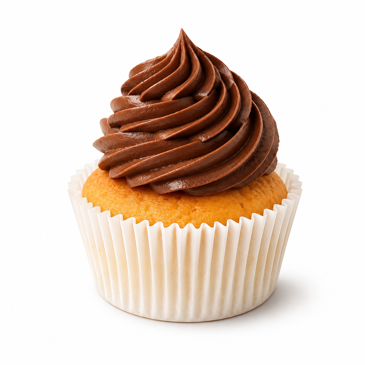 Forma Forneável Mini Cupcake Branca - 45un - Ultrafest