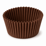 Forminha Forneável Mini Cupcake Marrom - 45un - Ultrafest
