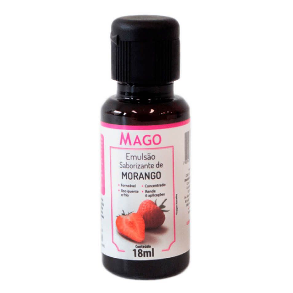 Emulsão Morango - 18ml - Mago