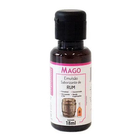 Emulsão Saborizante de Rum - 18ml - Mago