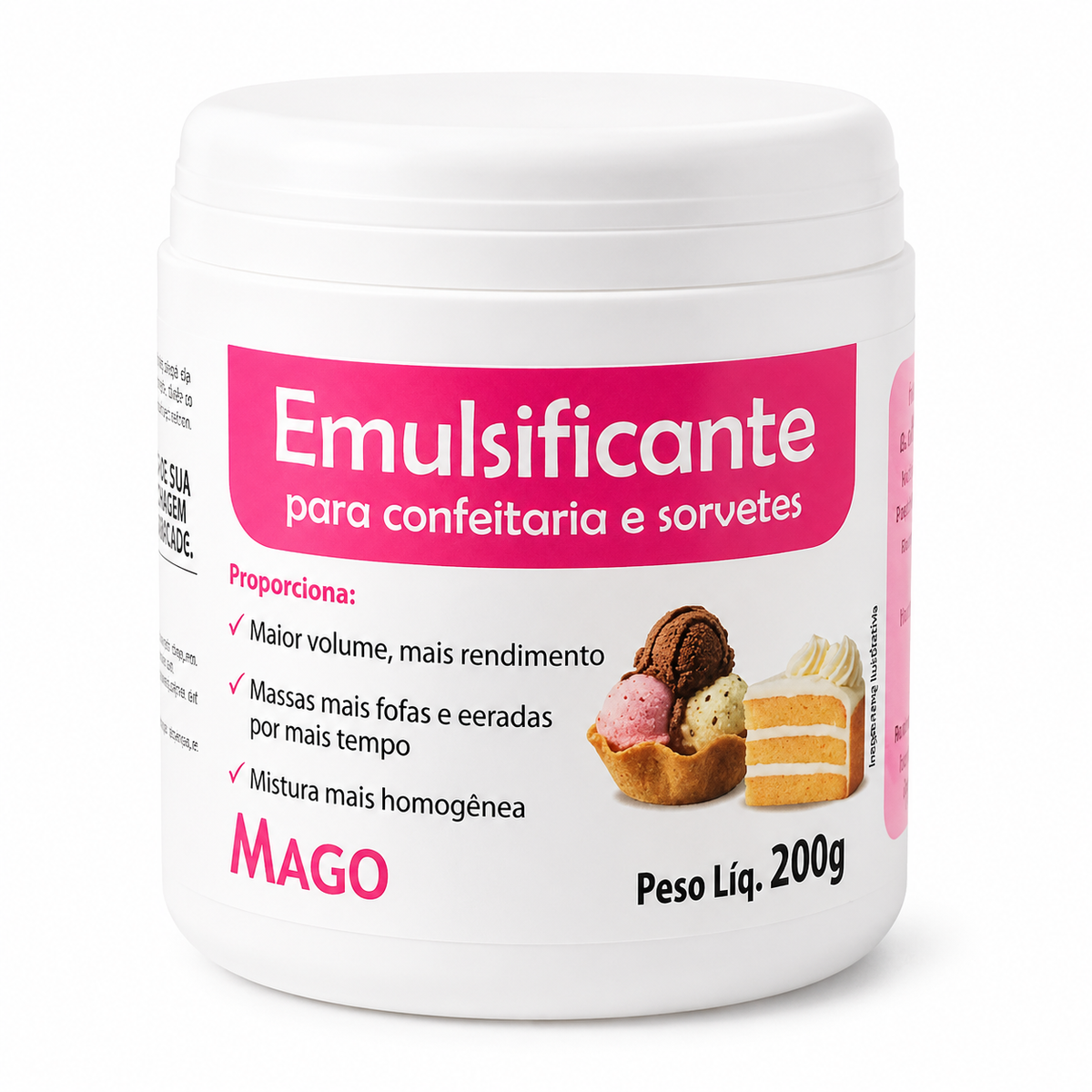 Emulsificante - 200g - Mago