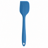Espátula de Silicone Duplo Reta Azul - Oikos