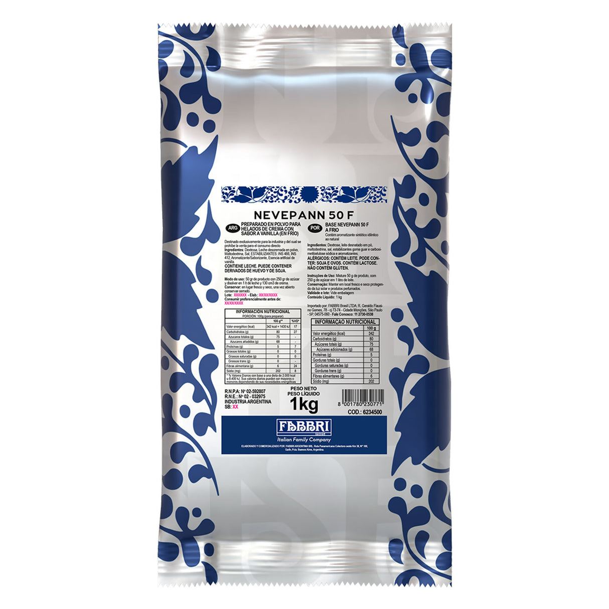 Base Nevepann 50F - 1Kg - Fabbri