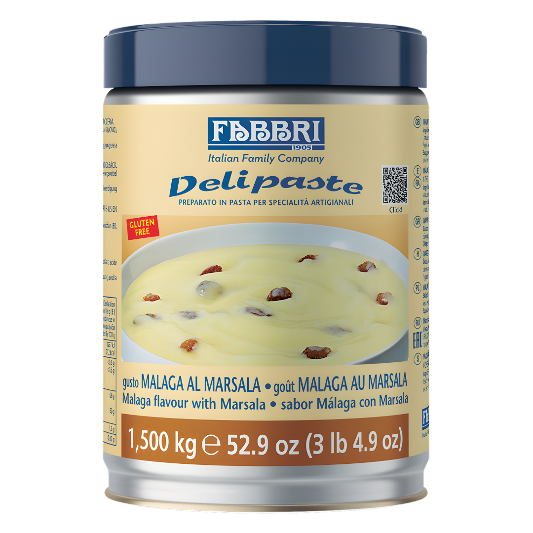 Pasta de Málaga com Marsala 1,5Kg - Fabbri