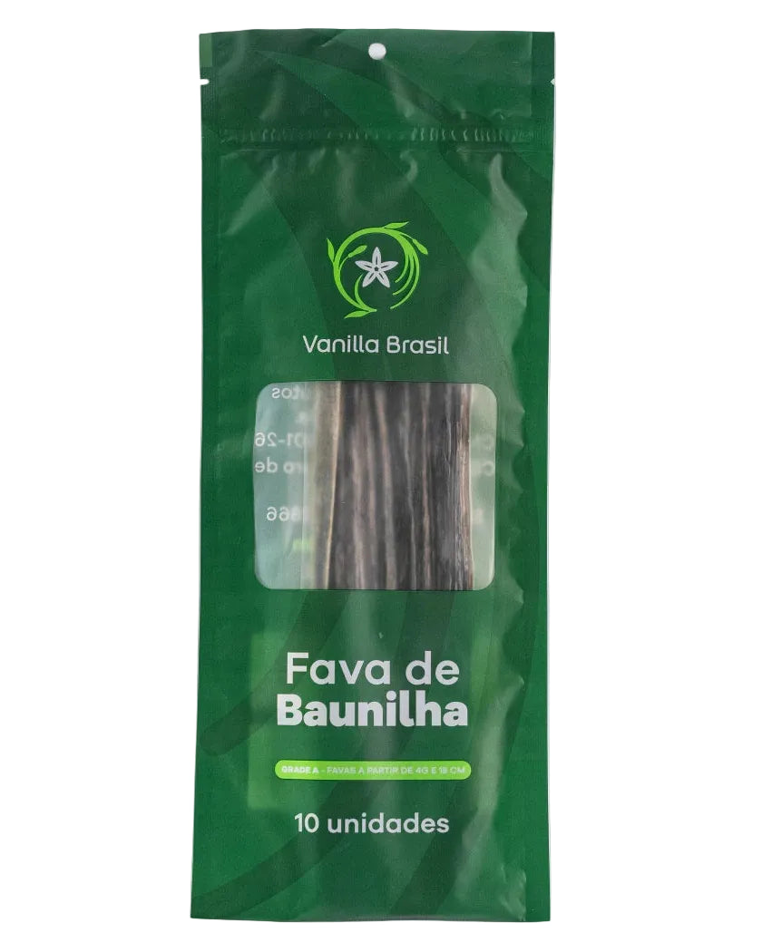 Fava de Baunilha - 10un - Vanilla Brasil