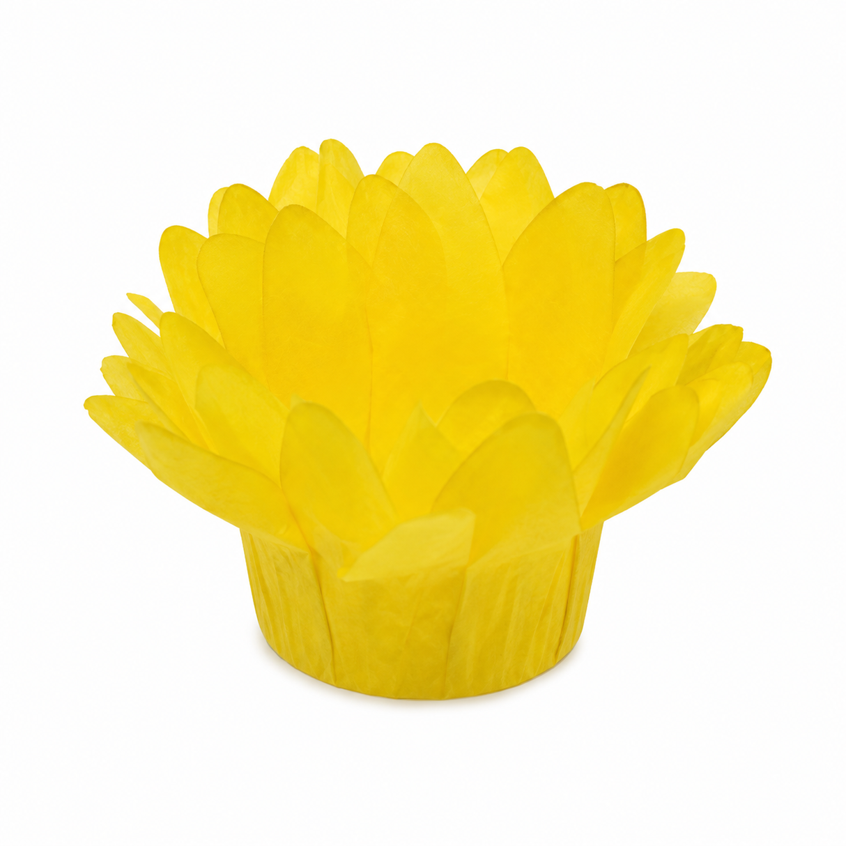Forminha Madri Amarelo Vivo - 30un - Decora Doce