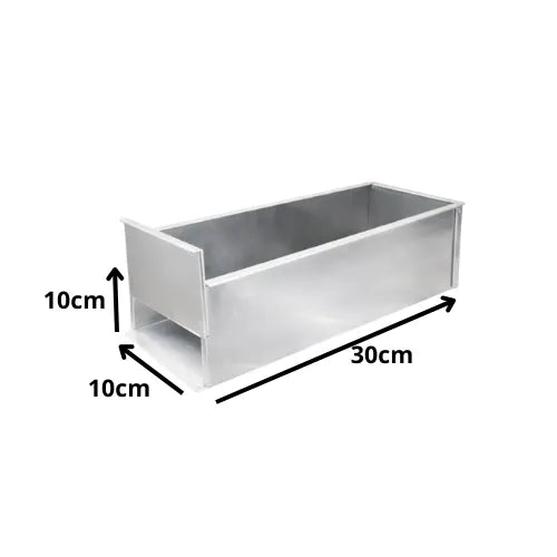 Forma sem Tampa - Festival de Fatias - 30x10x10cm - Metasa