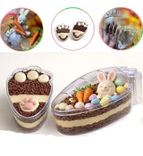 Cake Box Cristal Cenoura Com Tampa - 750ml - Blue Star