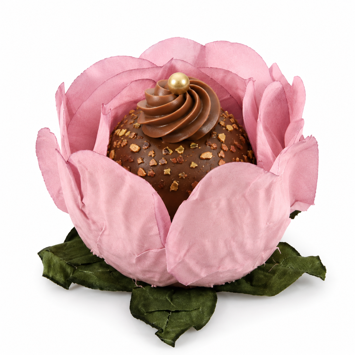 Forminha Princesa Rosa Seco 1 - 20un - Decora Doce