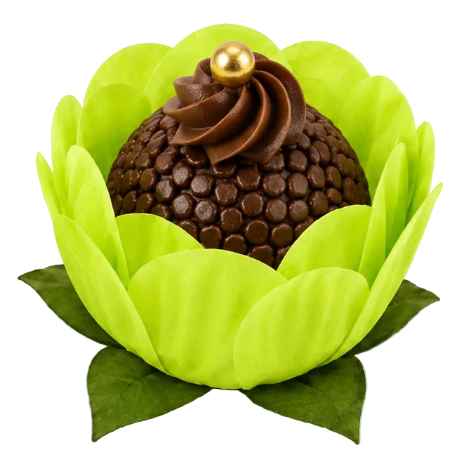Forminha Princesa Verde-Limão Claro - 20un - Decora Doces