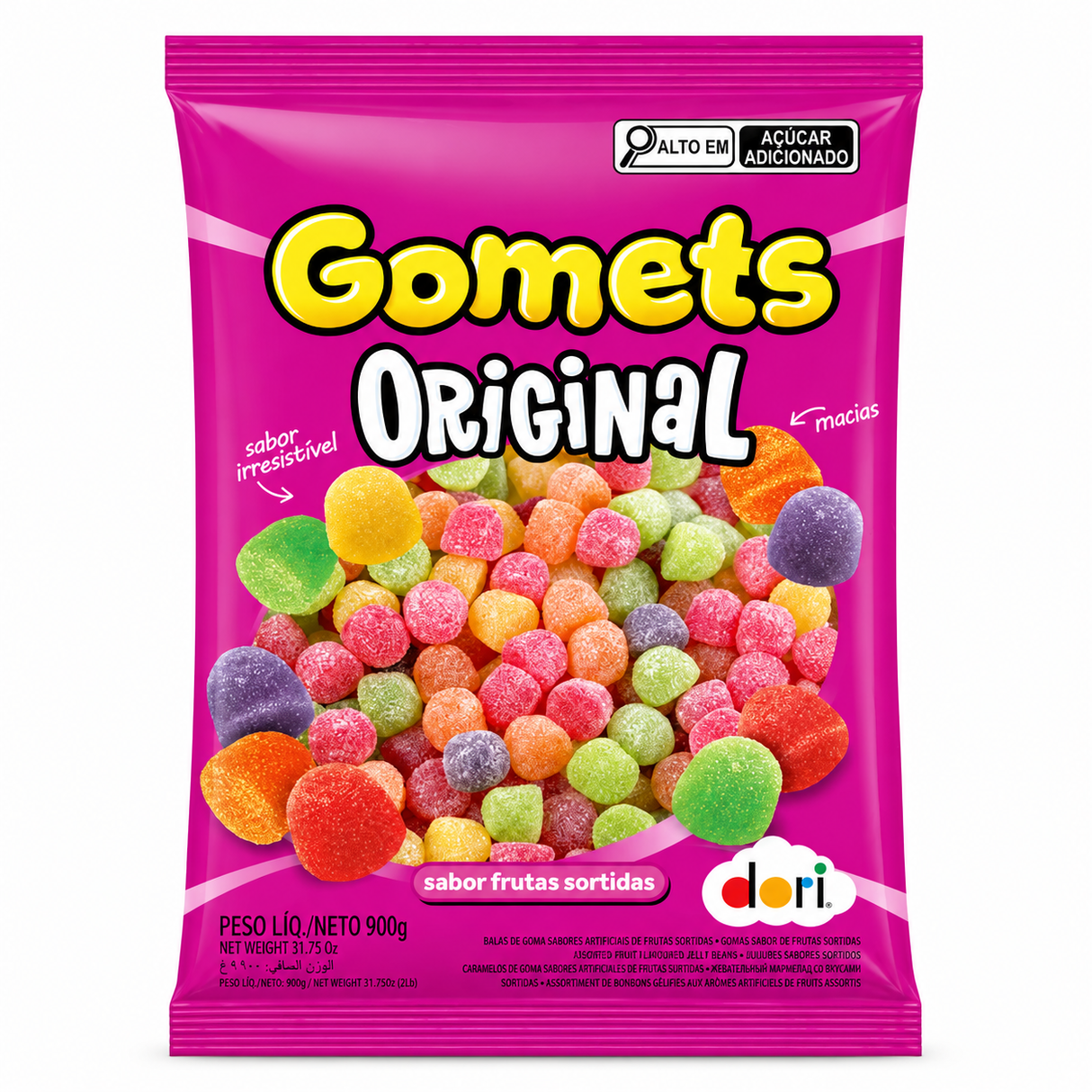 Bala de Goma Gomets Sino 900g - Dori