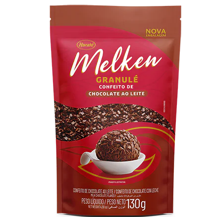 Chocolate Granulé ao Leite - 130g - Melken