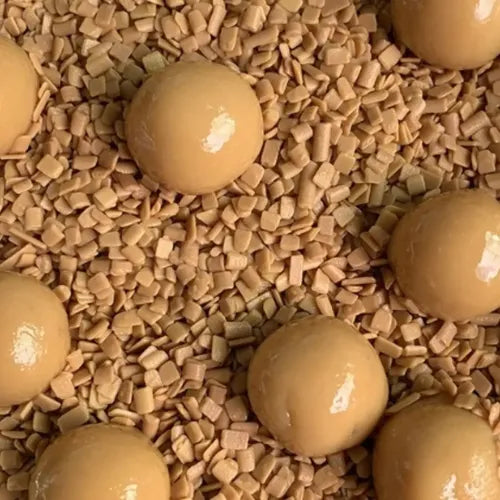 Confeito de Chocolate Granulé Sabor Caramelo - 400g - Melken