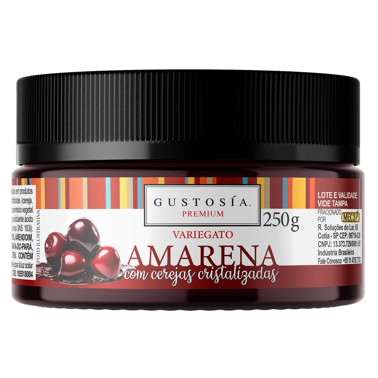 Variegato De Amarena - Gustosía Premium - 250G - Mec3