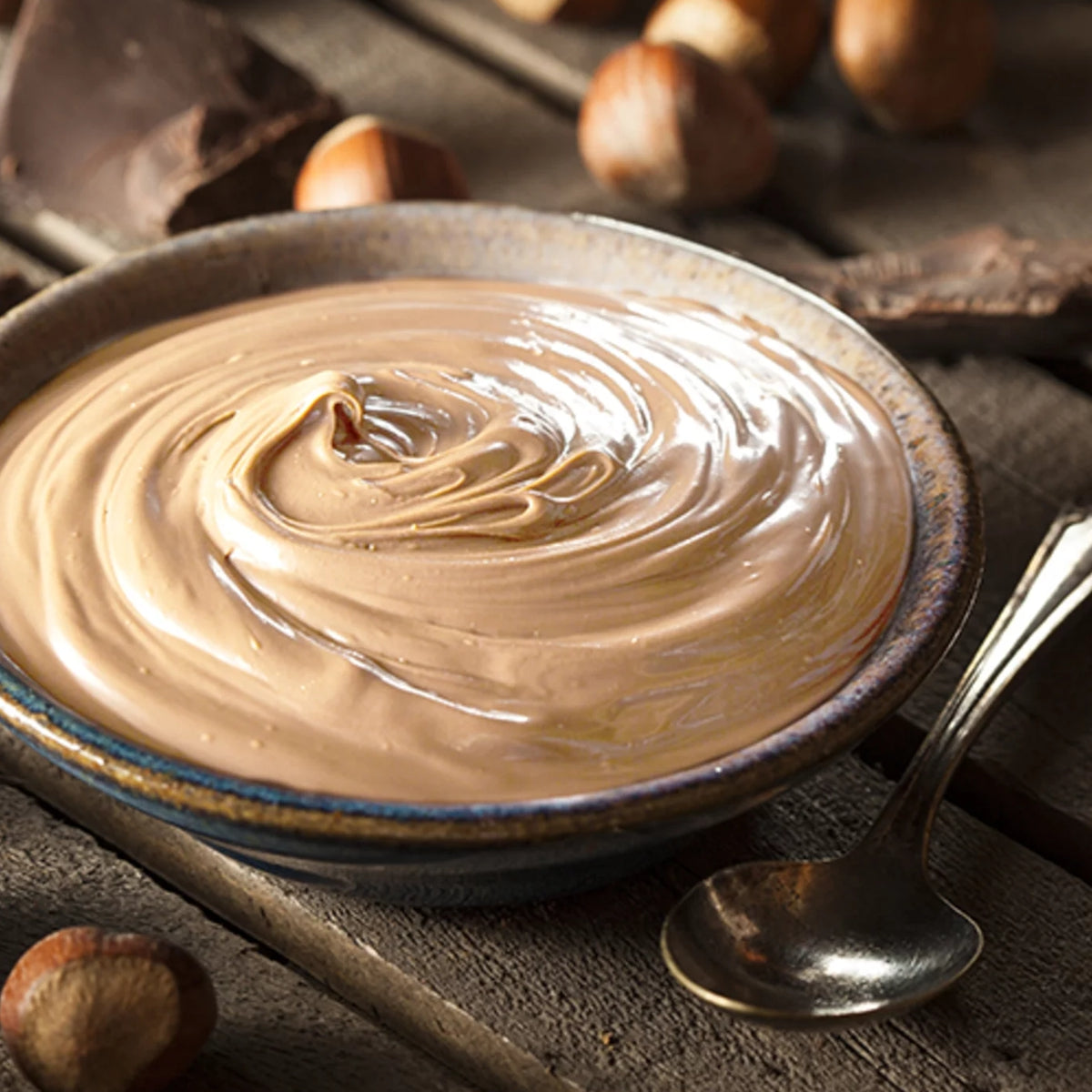 Recheio de Creme de Avelã Branco Nocciolata Bianca 10% - 5kg - Irca