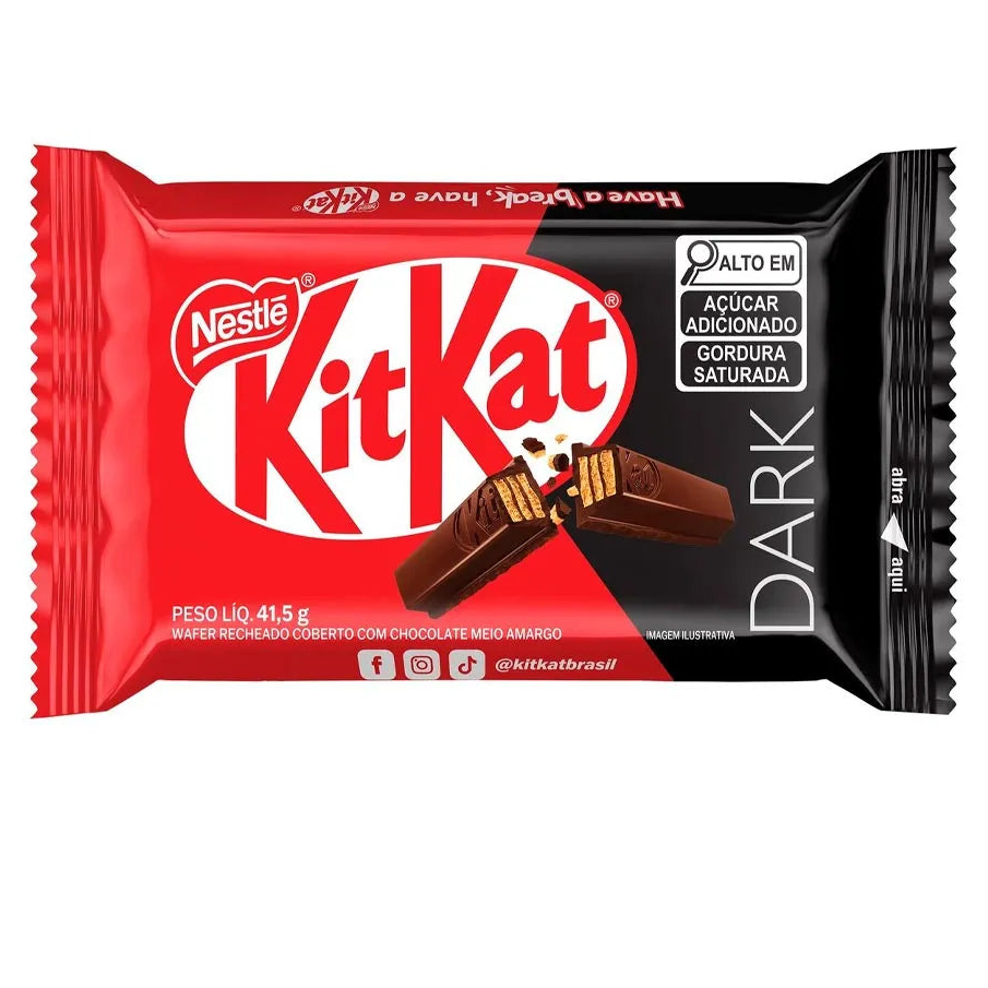 Chocolat Kit Kat Dark -  41,5g - Nestlé