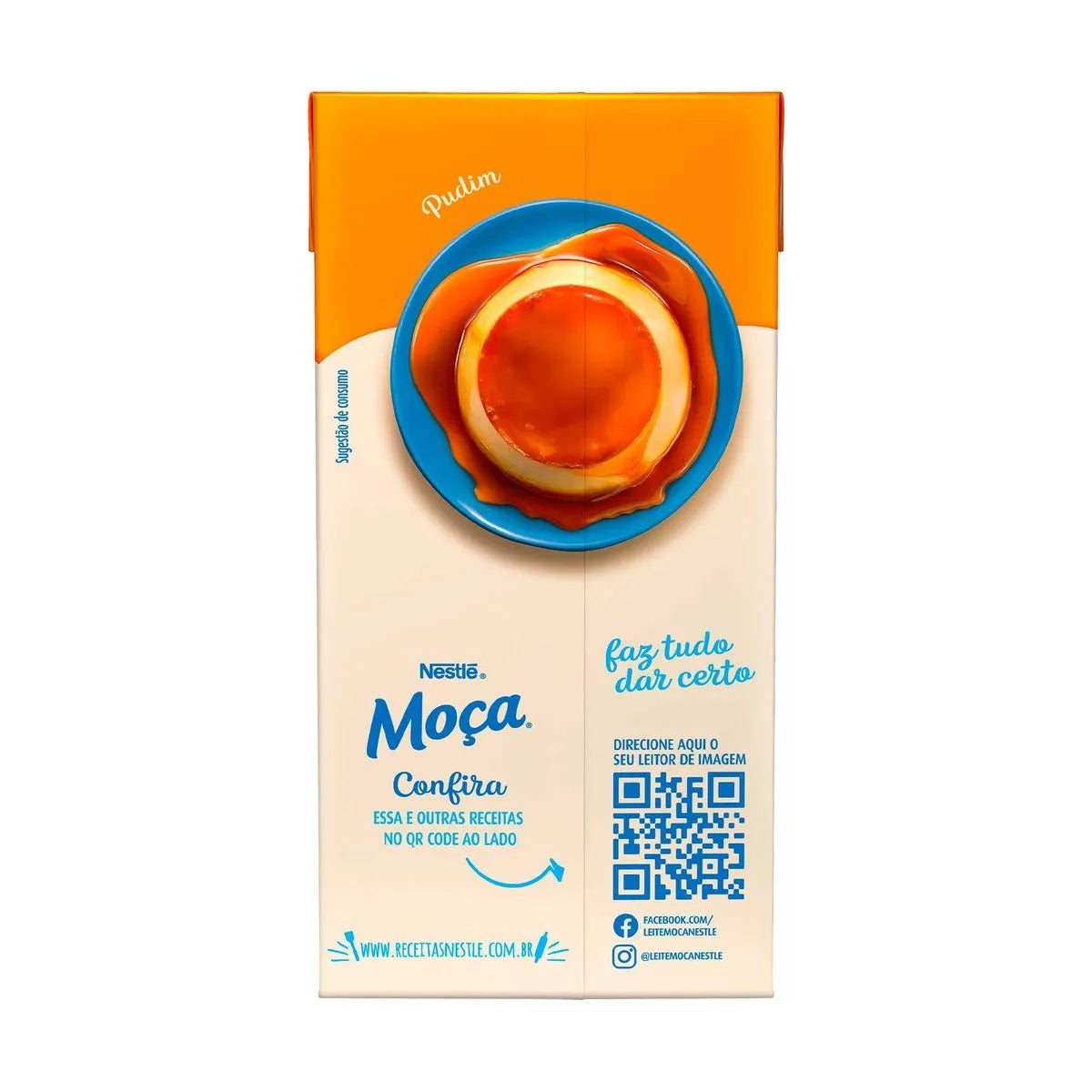 Leite Condensado Moça Zero Lactose Caixa 395g - Nestlé