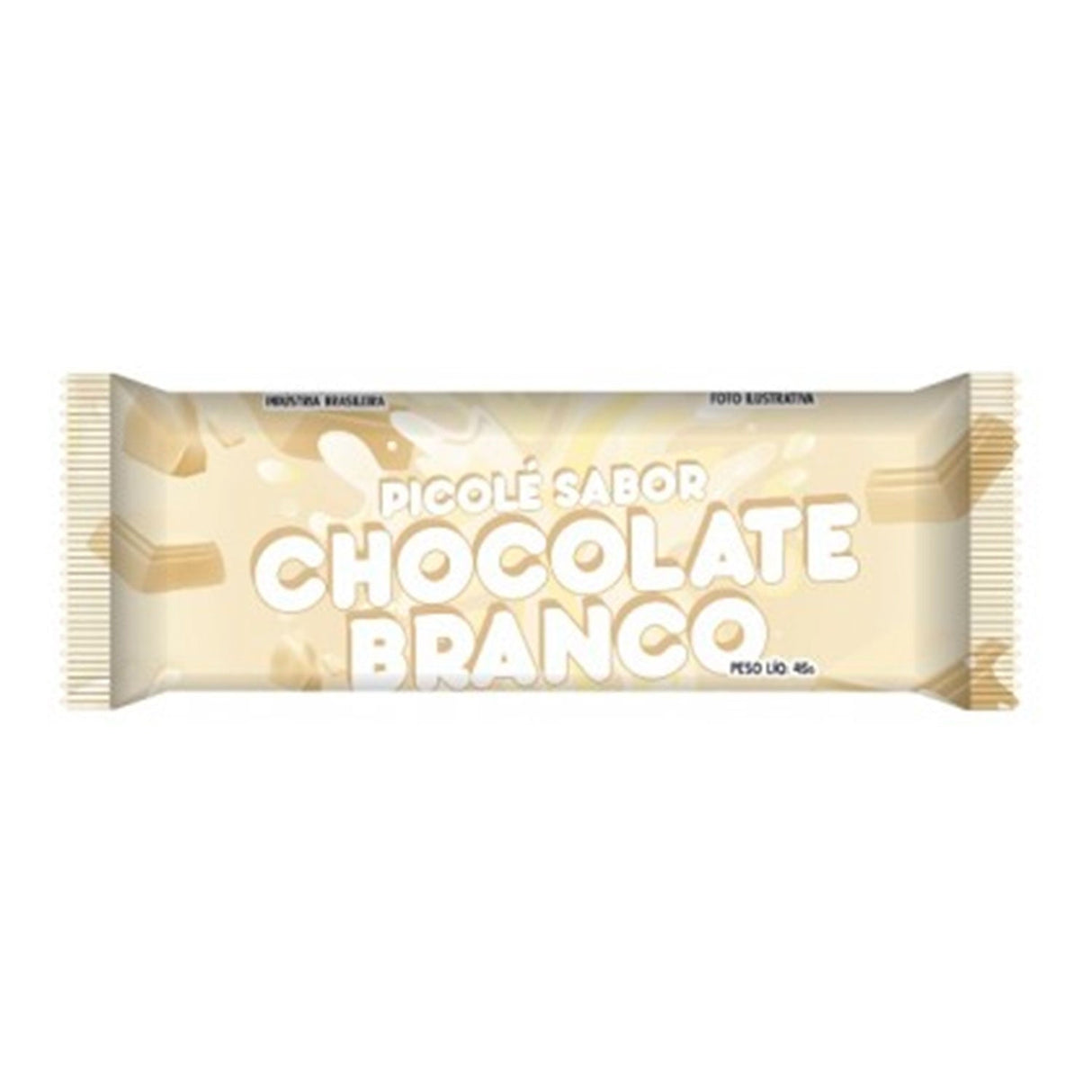 Embalagem para Picolé - Chocolate Branco - 245 Unid - Riacho