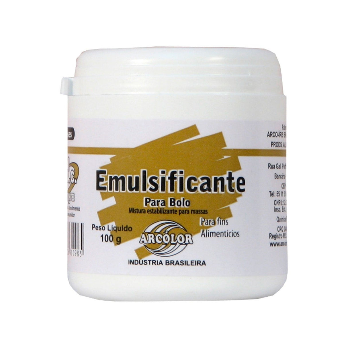 Emulsificante Para Bolo 100G - Arcolor