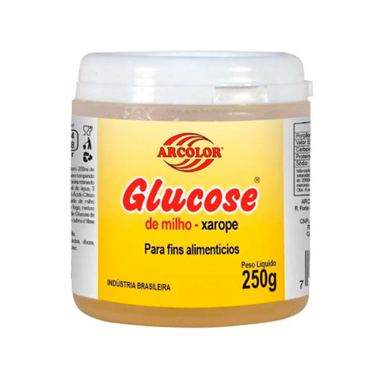 Xarope De Glucose De Milho - 250G - Arcolor