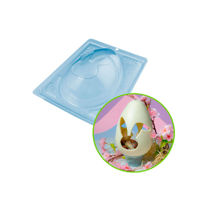 Forma Especial Ovo Vazado Coelho 500g (Ref 10563) - BWB FORMAS