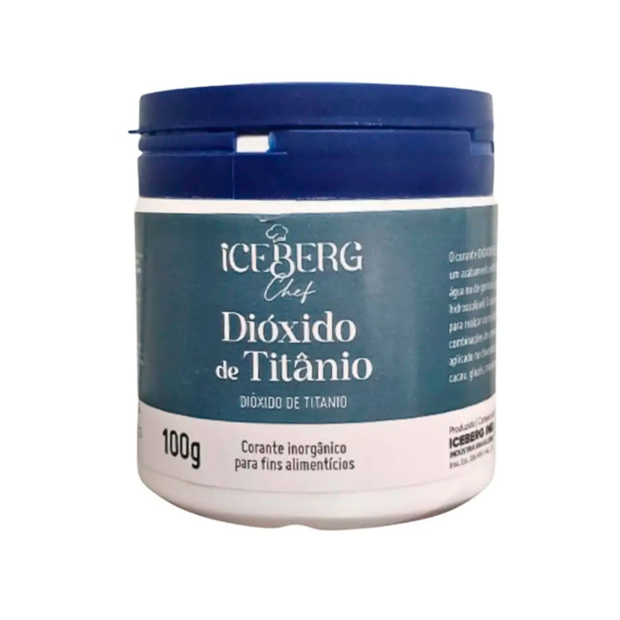 Dióxido de Titânio 100g - Iceberg Chef
