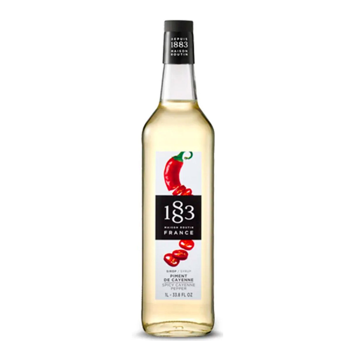 Xarope Routin Pimenta Caiena Garrafa De Vidro 1L - 1883