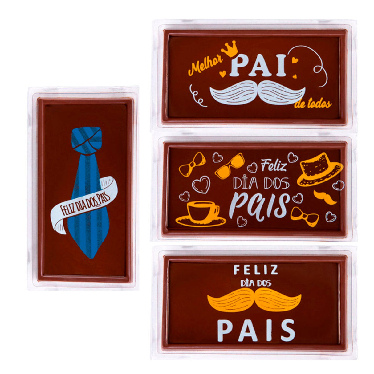 Transfer para Chocolate Tablete de Dia dos Pais - Stalden