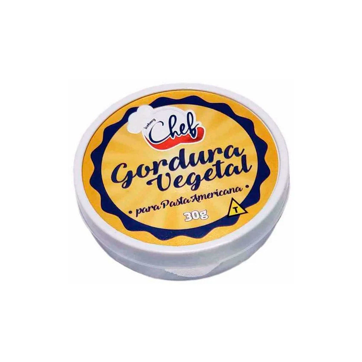 Gordura Vegetal para Pasta Americana 30g - Iceberg Chef