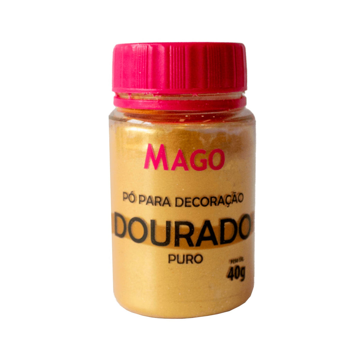 Pó para Decoração Dourado Puro 40g - Mago