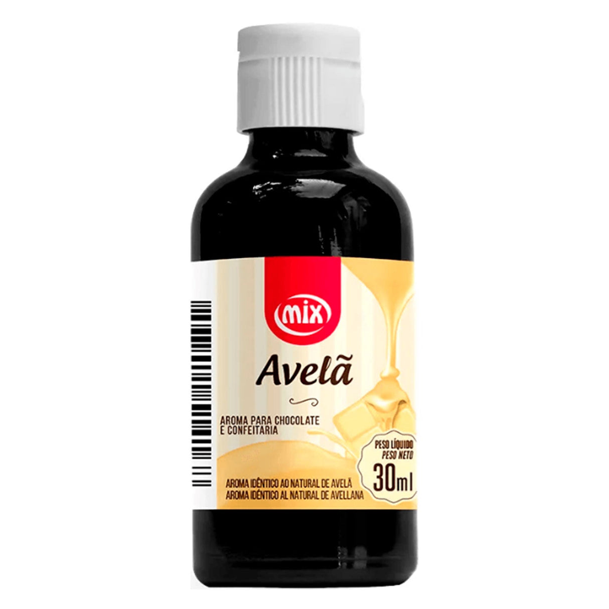 Aroma Para Chocolate E Confeitaria Sabor Avelã 30ml - Mix