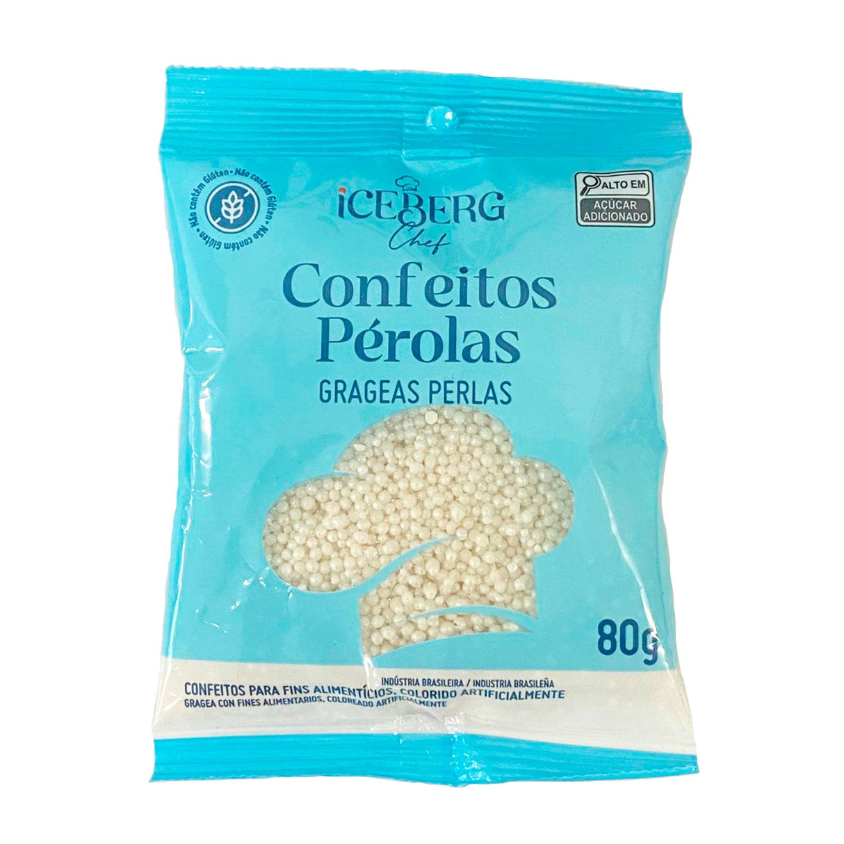 Confeito Perolado 80g - Iceberg Chef