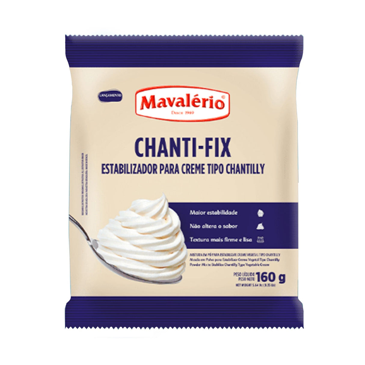Chanti - Fix Estabilizante para Chantilly 160g - Mavalério