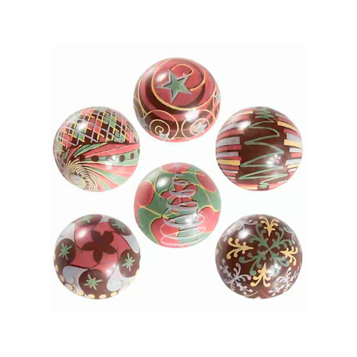 Forma Decorativa Bola Natal 3cm ( BLN 0065 01/21 ) - Stalden Decor