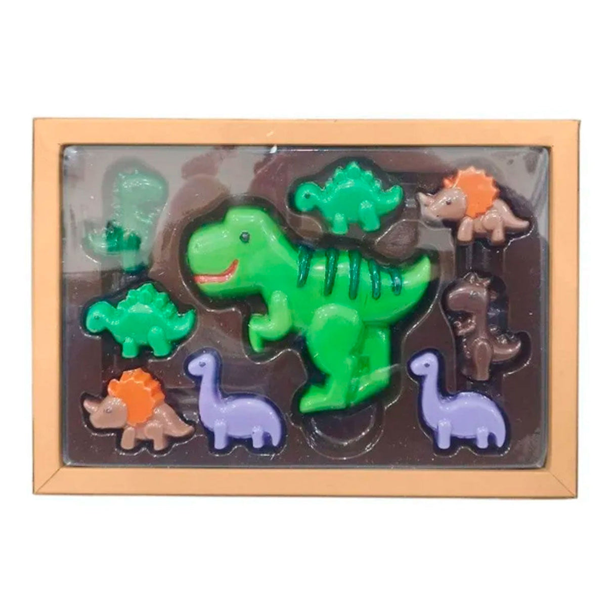 Caixa Dinossauro Kraft (9cav) c/5unid - Crystal Forming