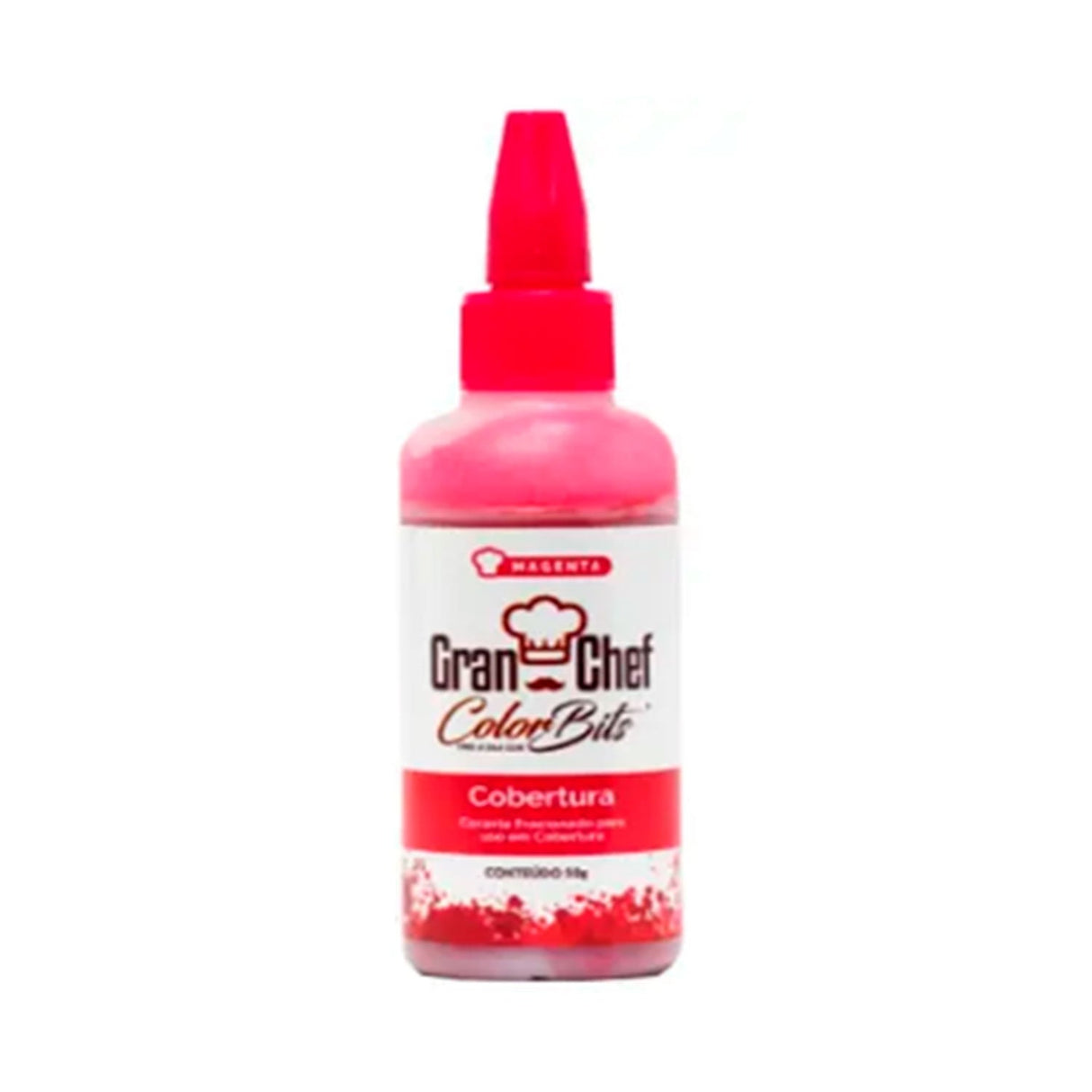 Color Bits Cobertura - Magenta 50g - Gran Chef