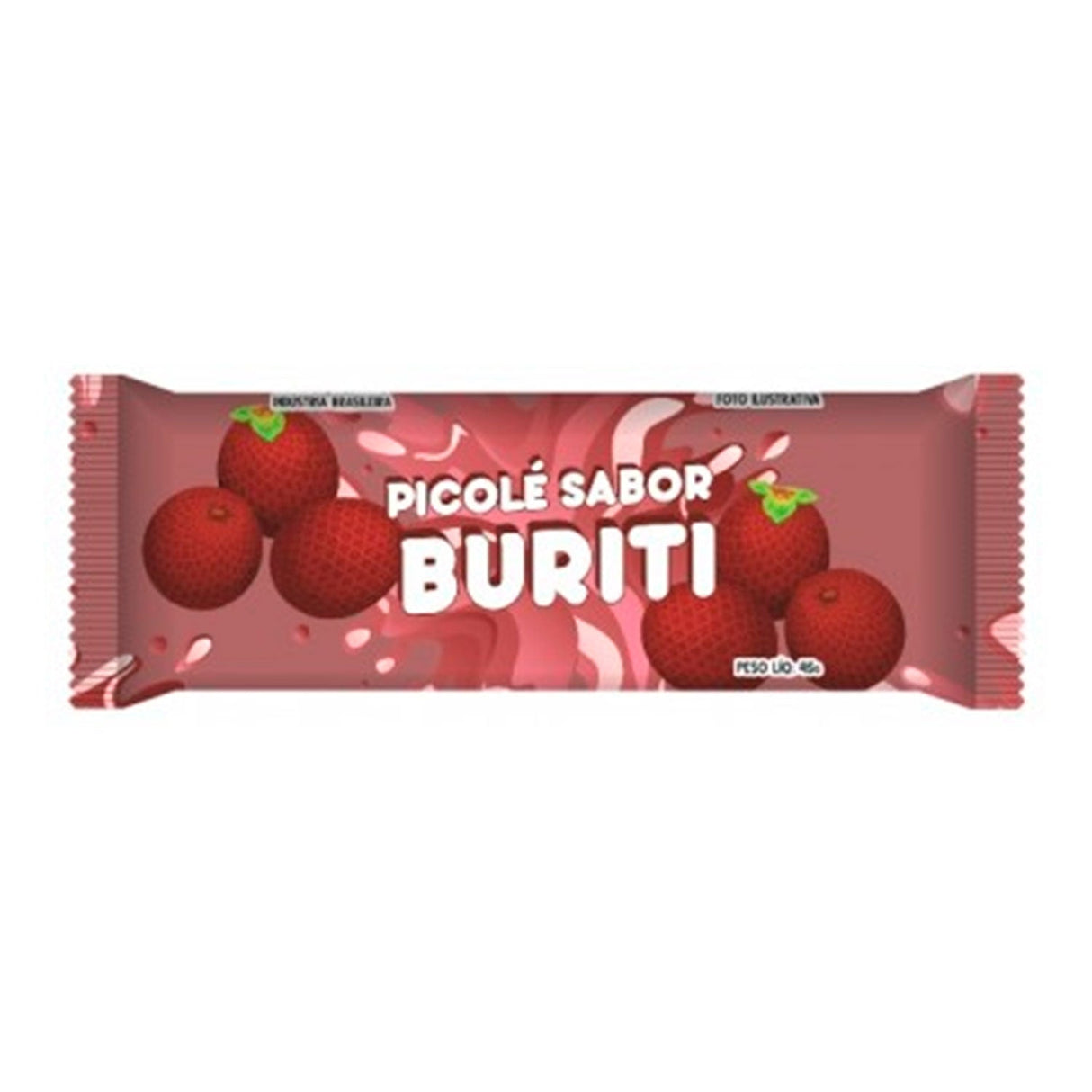 Embalagem Para Picolé - 7Cm X 19Cm - Buriti - 245 Unid - Riacho