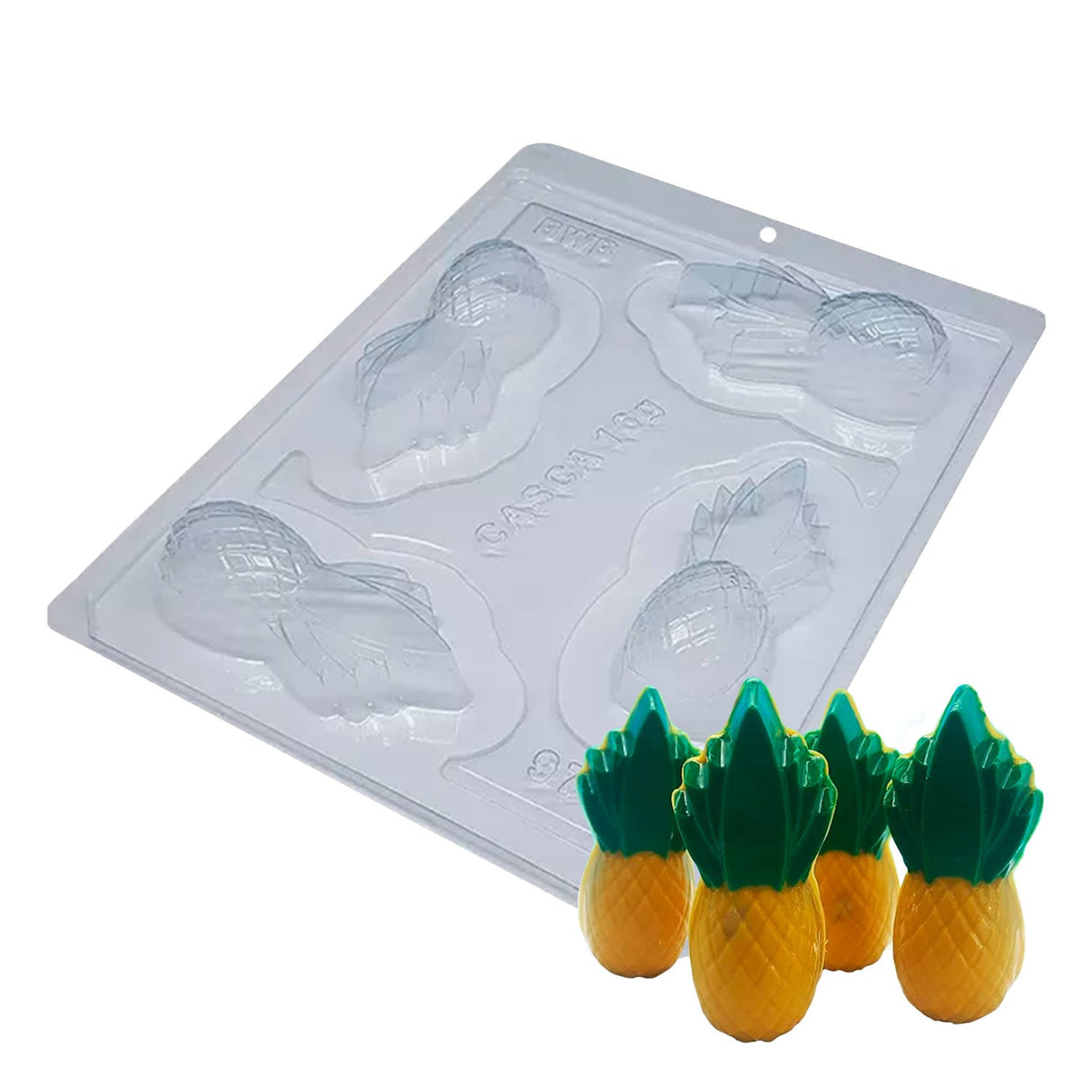 Forma Especial Trufa Abacaxi ( Cód.9710 ) - Bwb