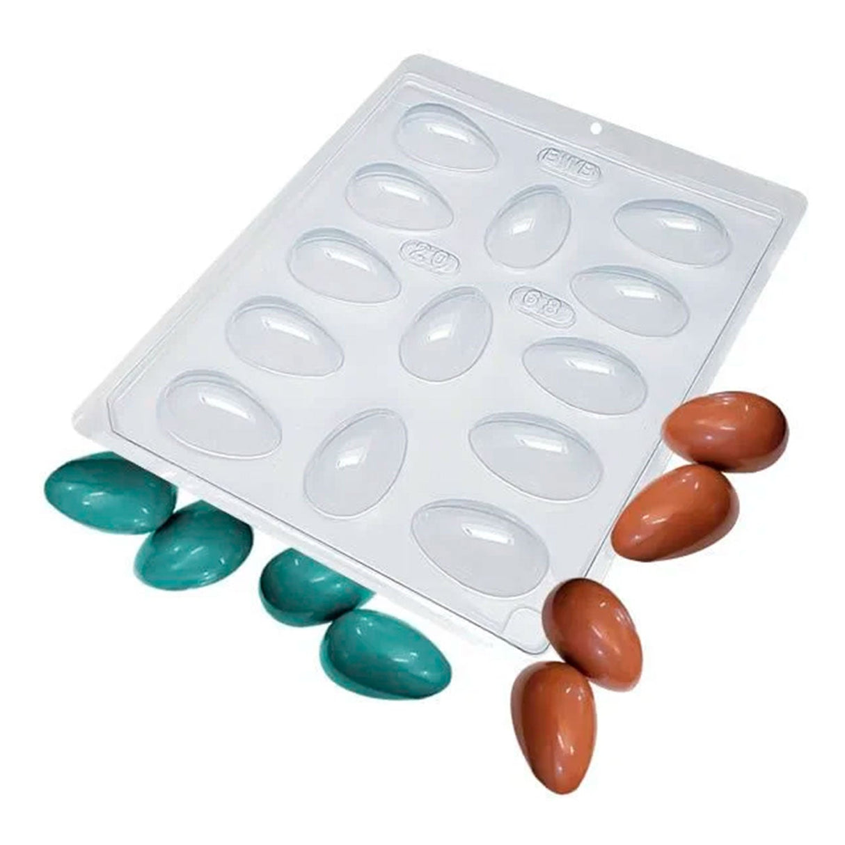 Forma Simples Tradicional Ovo Liso 20g ( Cód.68 ) - BWB